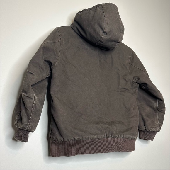 CARHARTT Heavy Duty Canvas Bomber Jacket size M (10-12) - Picture 4 of 6